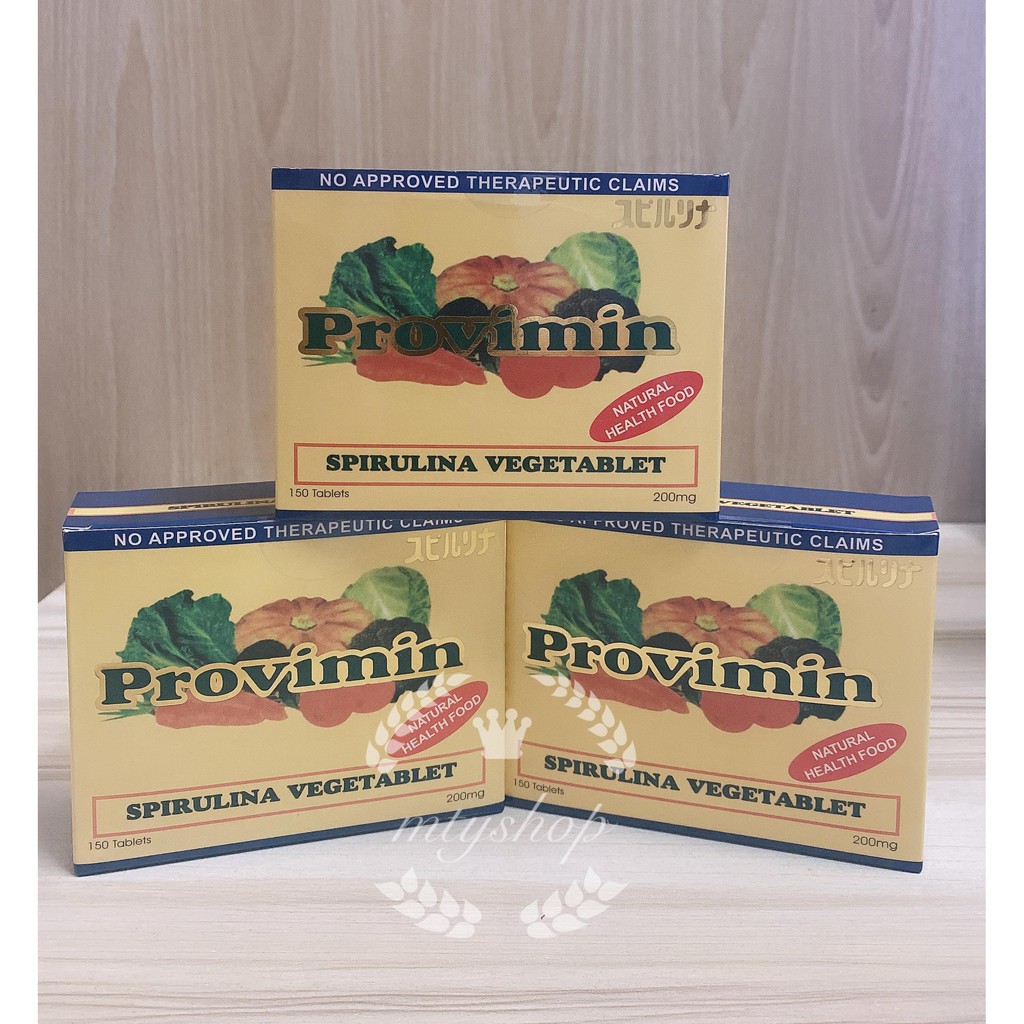 Provimin Spirulina Vegetablet 150s Shopee Philippines