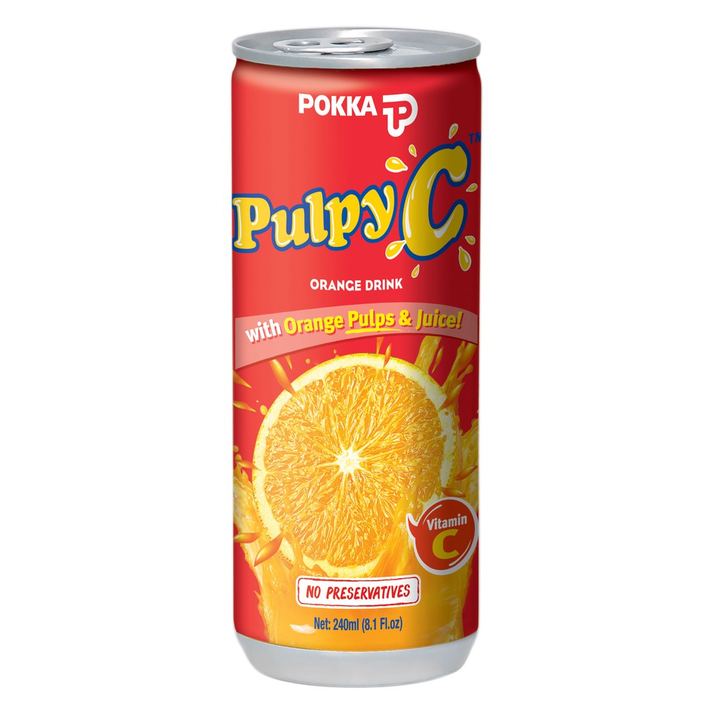Pokka Pulpy C Orange Drink 240ml Shopee Philippines