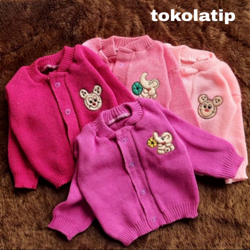 Baby Knit Sweater 06 Months Newborn Knit Jacket Shopee Philippines
