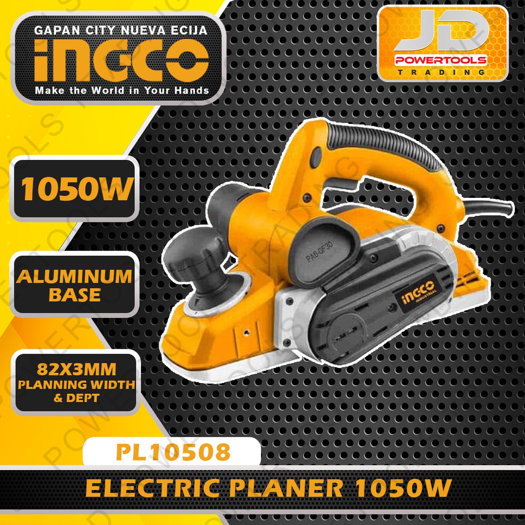 Ingco Industrial Electric Planer 1050W 82mm PL10508 | Shopee Philippines