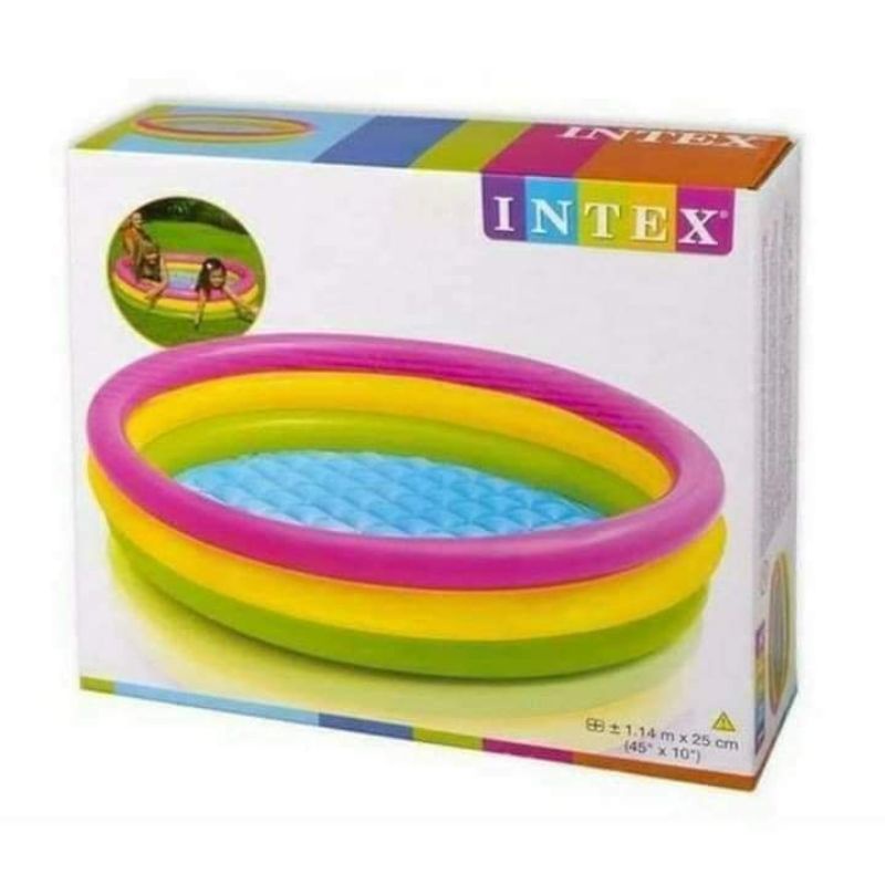 INTEX INFLATABLE POOL ( MEDIUM ) Shopee Philippines