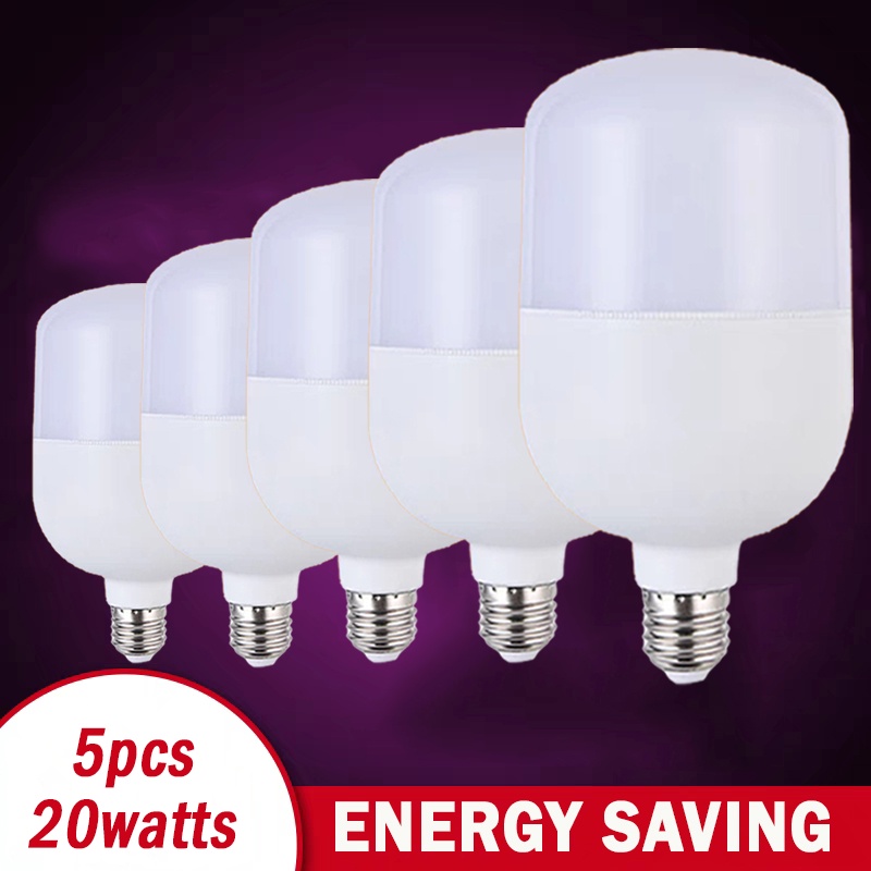 5 Pieces Of 5watts 10watts 15watts 20watts LED Light Bulb Ceiling Light ...