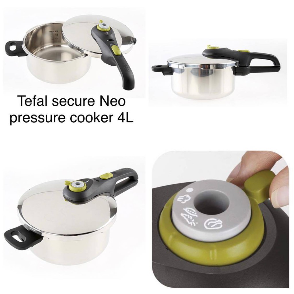 T-fal Secure 5 Neo Pressure Cooker, 4-L