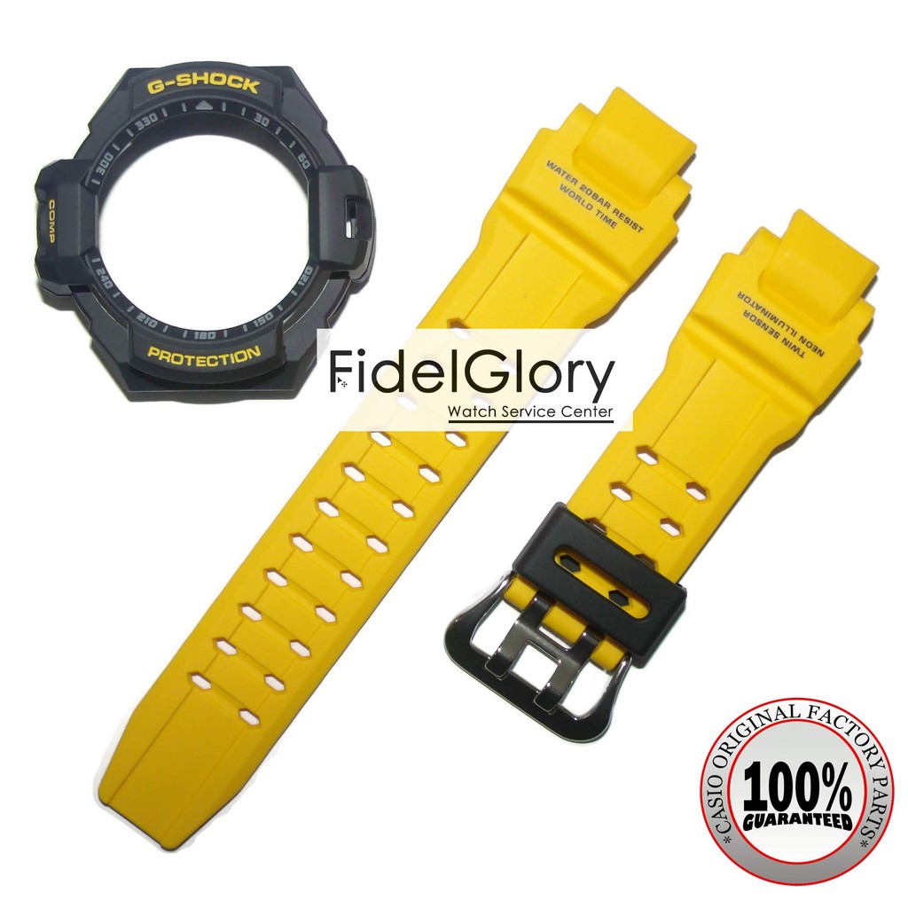 G shock ga 1000 yellow best sale