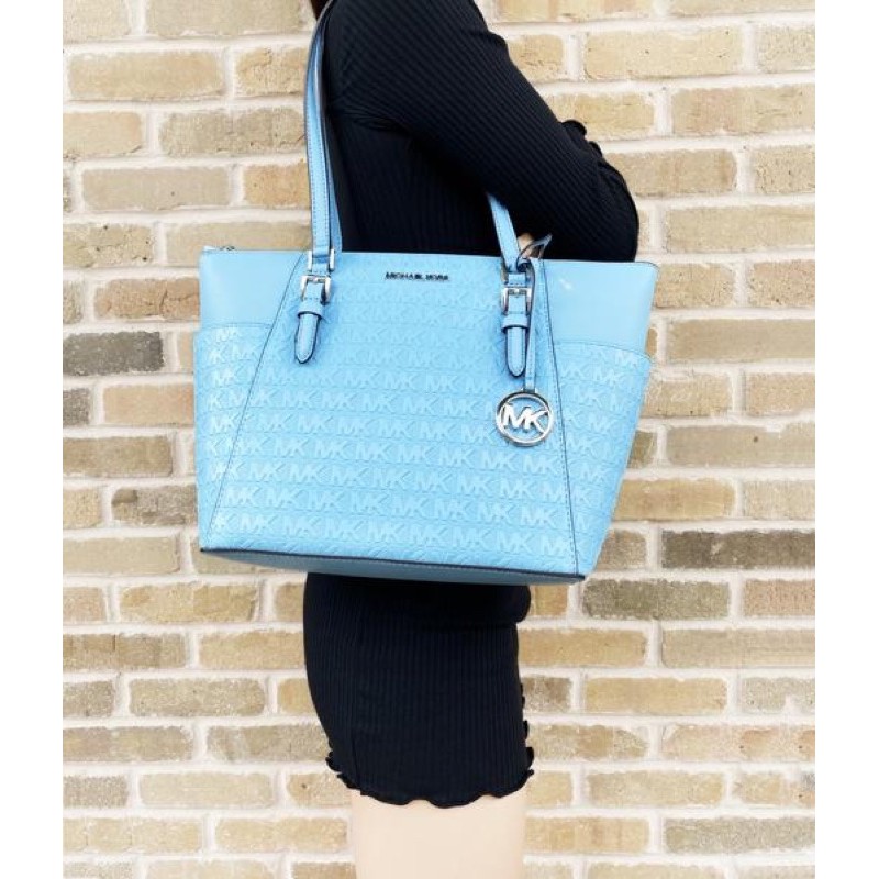 Sky blue best sale michael kors bag