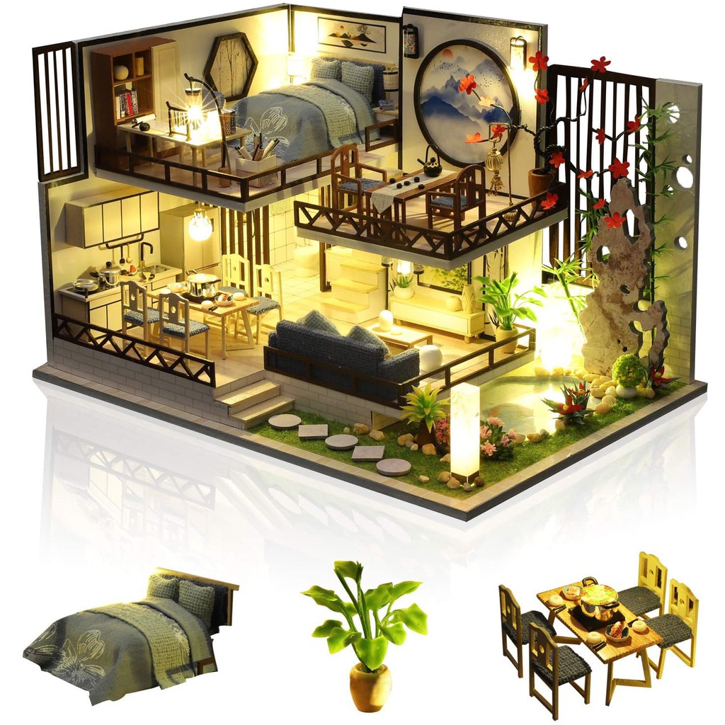 Jiate DIY Miniature Ben's Loft | Shopee Philippines