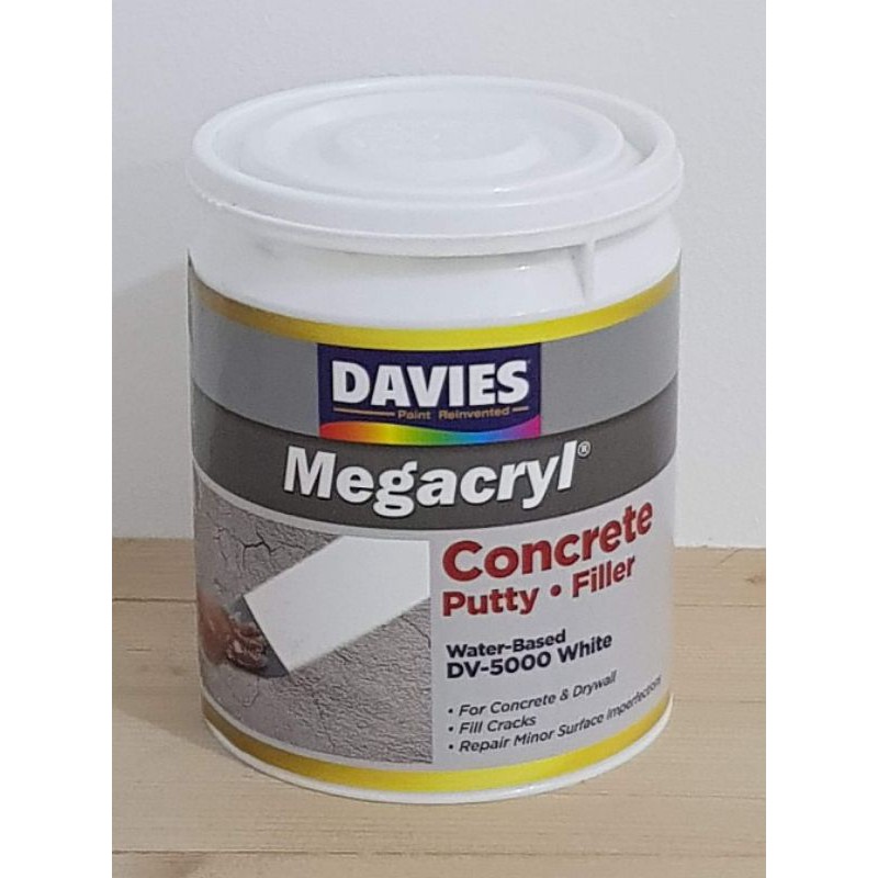 Davies Megacryl Concrete Putty Filler (1L) Shopee Philippines