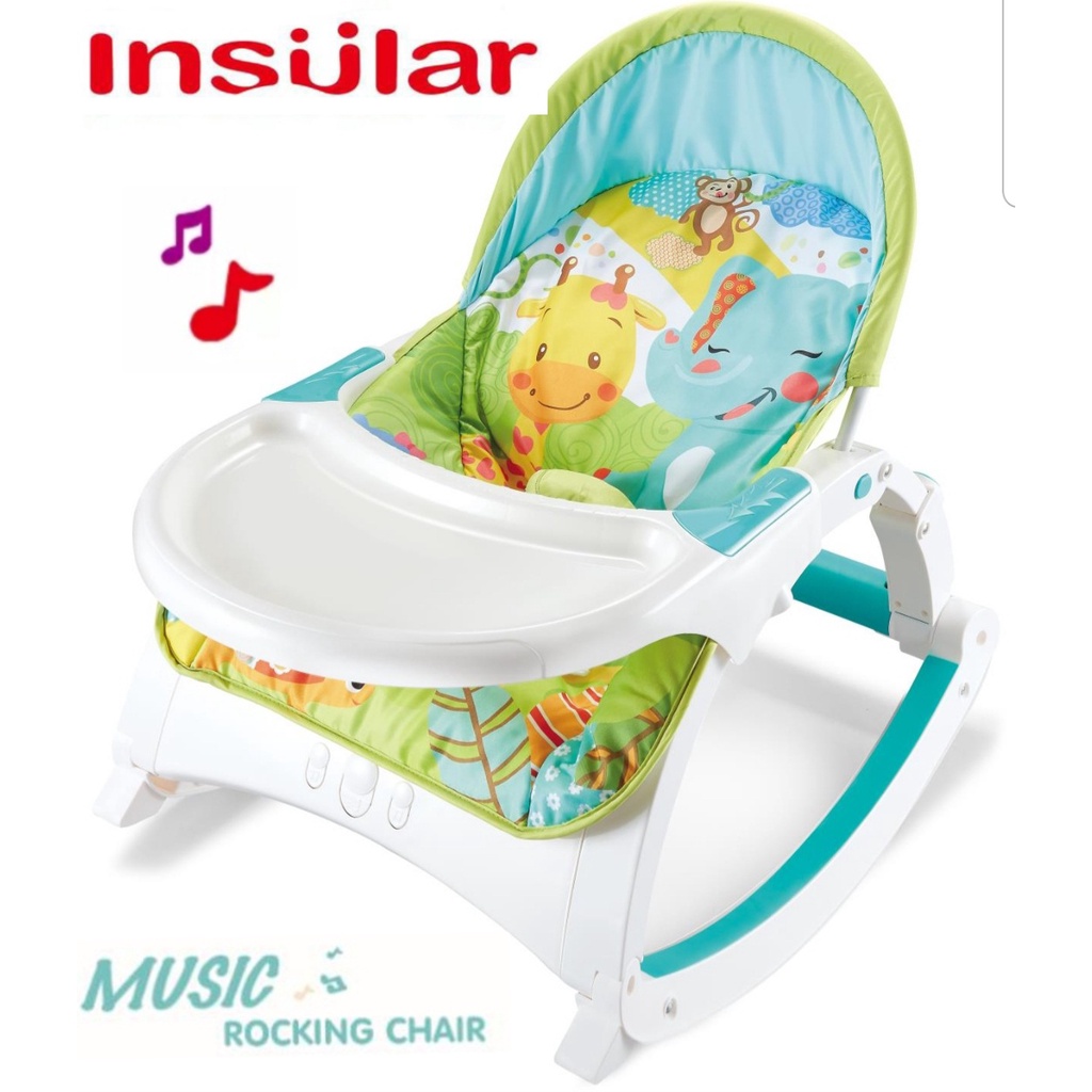 Portable baby rocker clearance seat