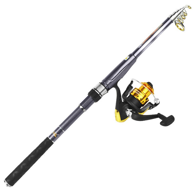 5pcs Portable Winter Fishing Rods Ice Fishing Rod Pole Tip Spring