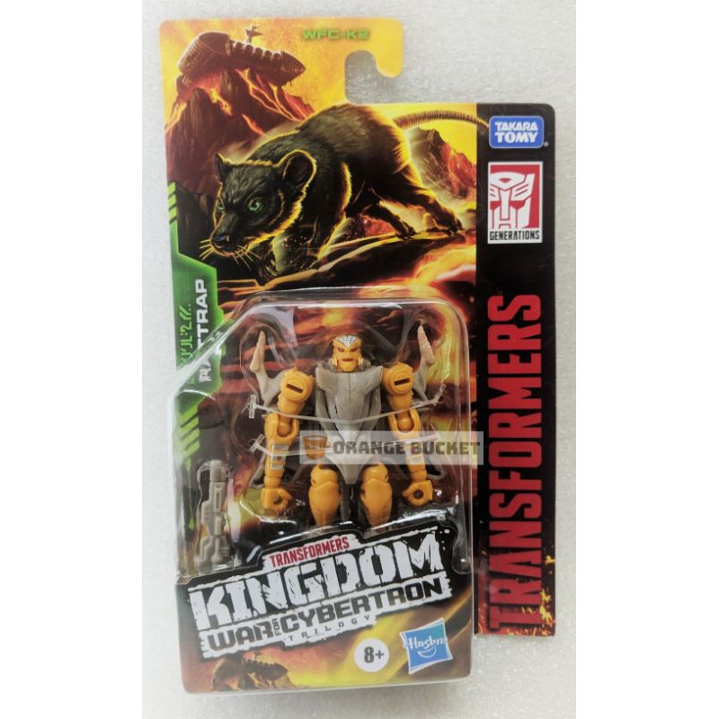 Transformers Kingdom Rattrap (NEW, MISB) Hasbro Core Class Beast Wars