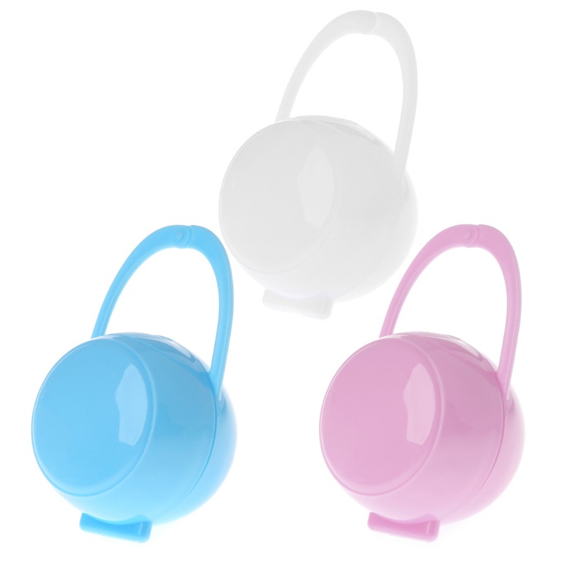 mtt Pacifier Storage Box Portable Pacifier Container Infant Nipple Box ...
