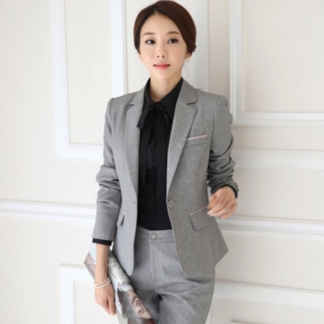 Gray blazer outlet for women