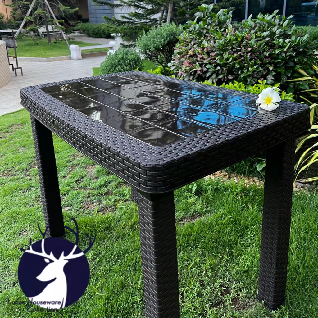 Rattan garden table deals only