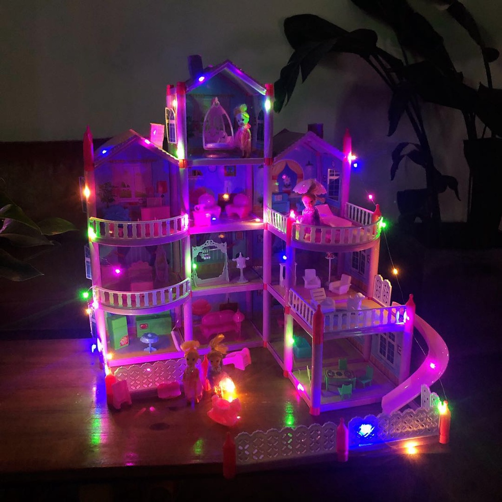 Princess Dream Castle Doll House Pretend Play for Girls Dollhouse