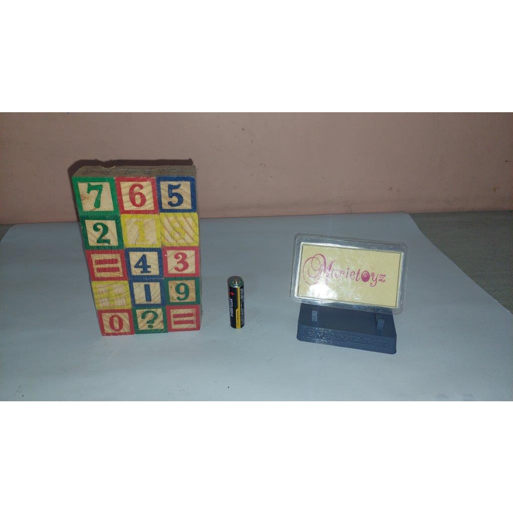 Wooden Block Numbers | Shopee Philippines
