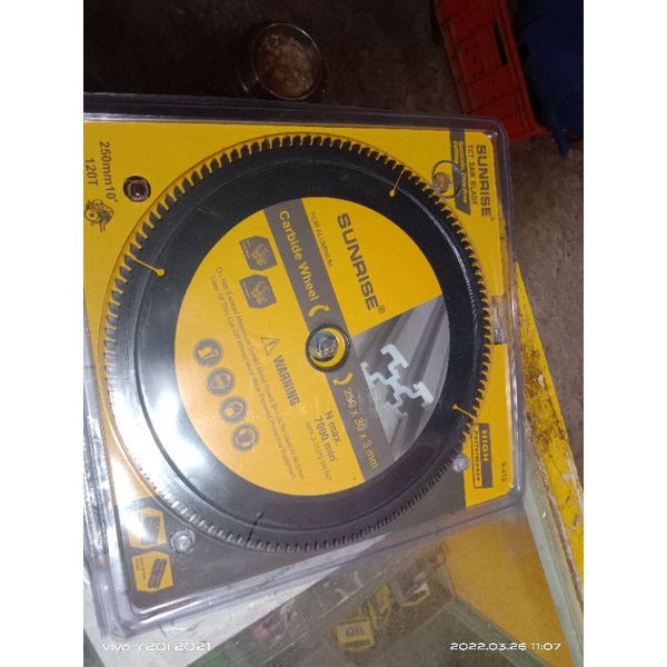 MITER SAW BLADE ALUMINUM 10inch 120 teeth Shopee Philippines