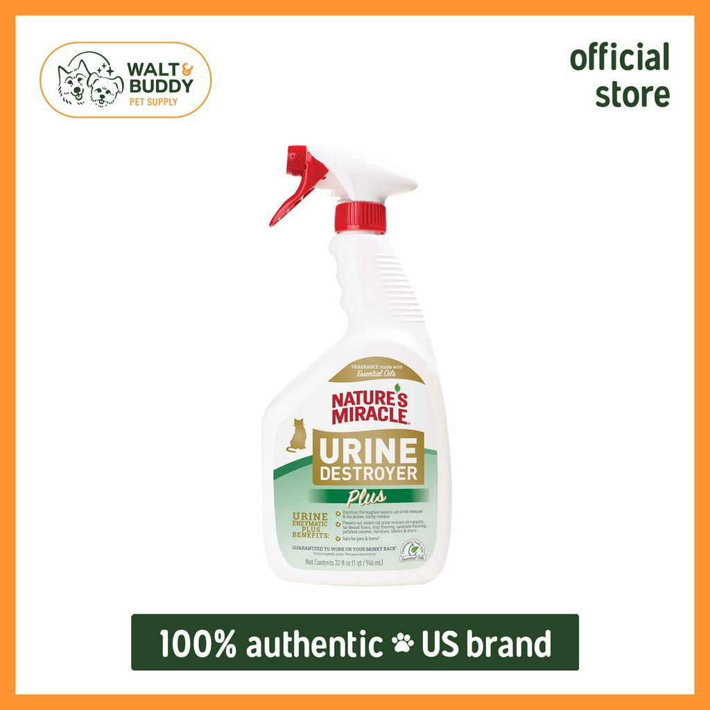 Nature's Miracle Cat Spray Urine Destroyer Plus 946ml Shopee