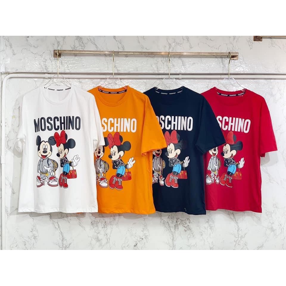 Moschino mickey mouse t shirt sale