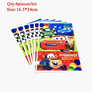 Disney Cars Lightning Mcqueen Kids Boys Birthday Party Supplies 