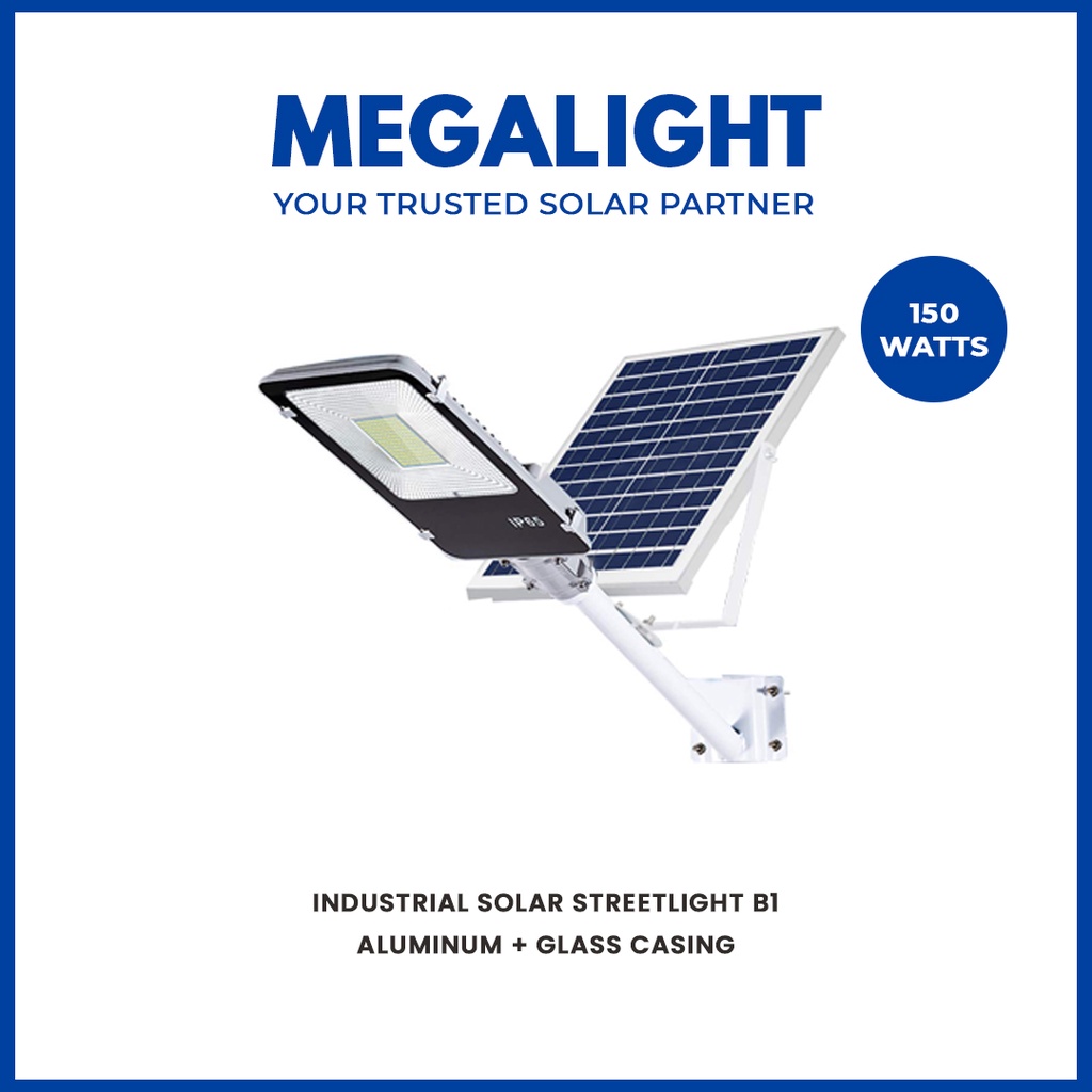 150W Megalight Semi Integrated Solar Street Light High Brightness LED ...