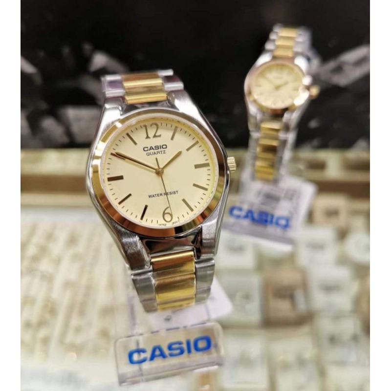 Casio MTP LTP 1253 Silver Gold Shopee Philippines