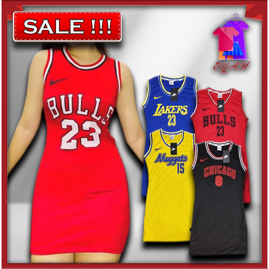 Plus size shop jersey dress nba