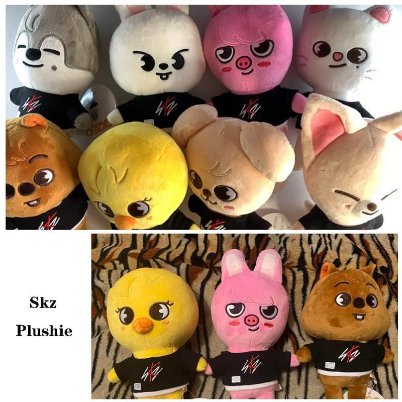 READY STOCK 】8.2in(20cm) Skzoo Plush Toys, Skz Plushie Jiniret/Wolf Chan/ Leebit/DWAEKKI/Jiniret/HAN