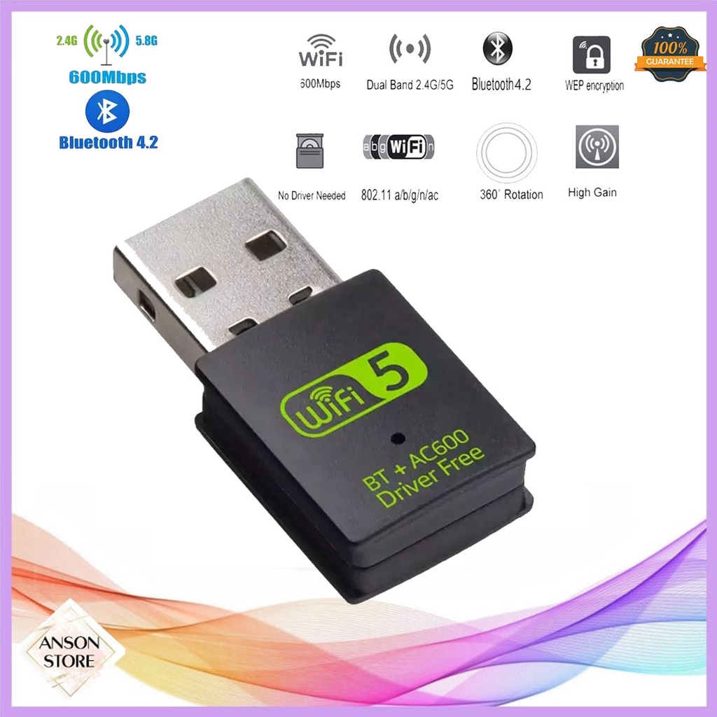 Wifi bluetooth adapter for tv hot sale