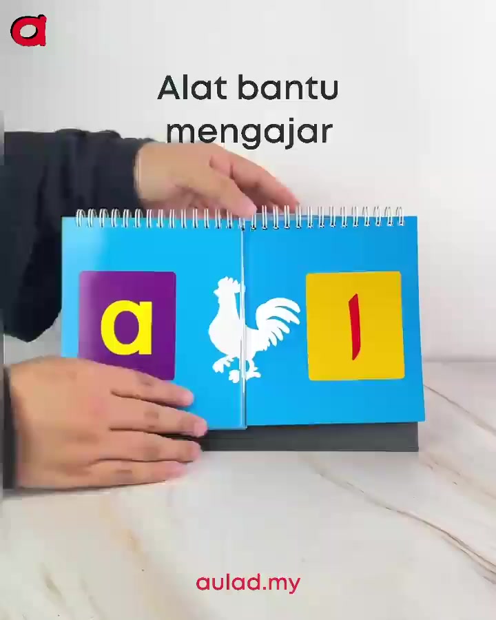 Easy Jawi For Children - Flip Flap Letter Matching Rumi Jawi | Shopee ...