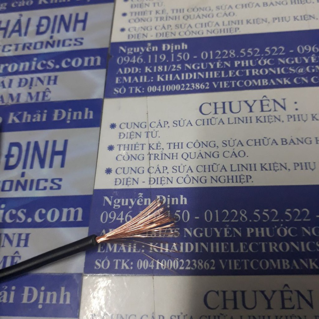 10m RV single wire (SMALL COPPER WIRE) 1.5mm 1.5mm2 has 6 colors (price ...