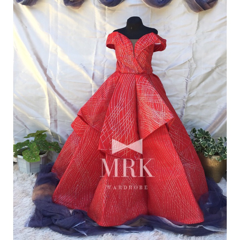 Double umbrella gown online