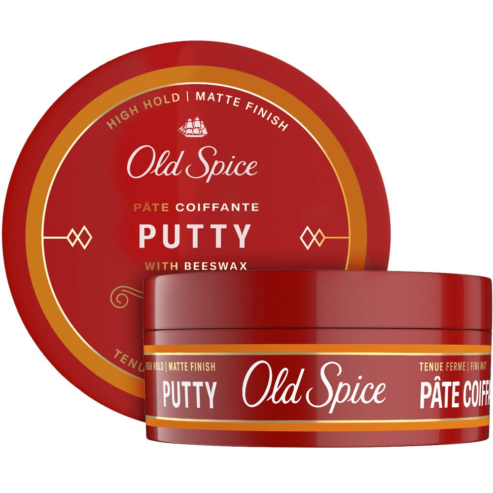 OLD SPICE, HAIR PUTTY, HIGH HOLD MATTE FINISH Hair Styling for Men 