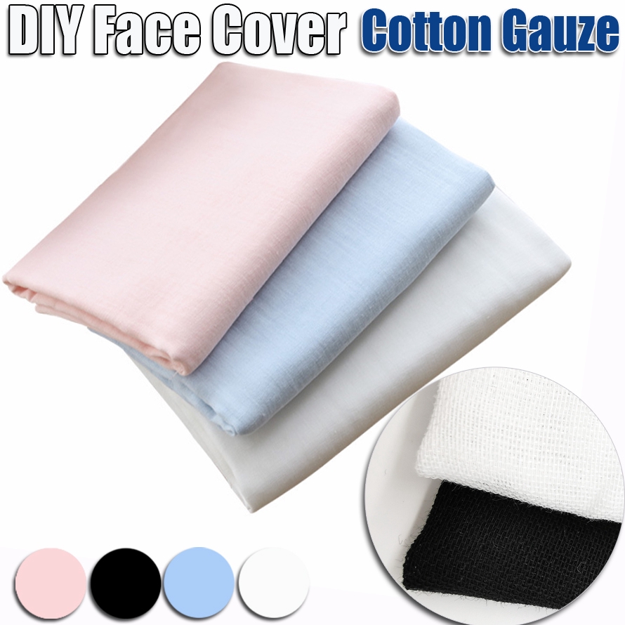 Double Layer Ecofriendly 100 cotton gauze fabric sewing materials flurescentfree Shopee