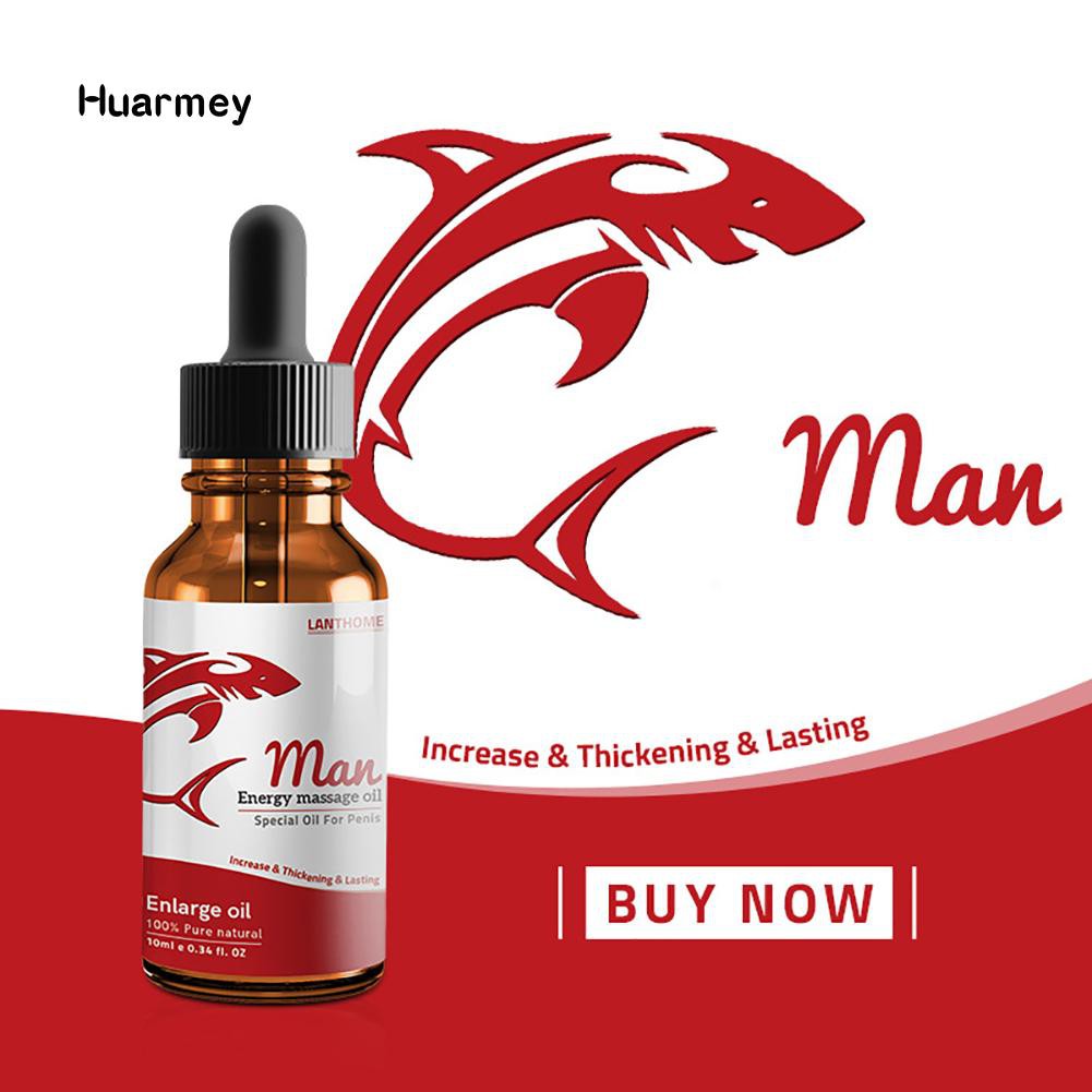 ☆Hu Adult Men Penis Enlargement Massage Essential Oil Increase Sex Enhancer  | Shopee Philippines