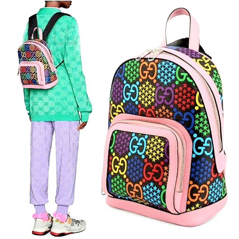 Rainbow gucci backpack sale