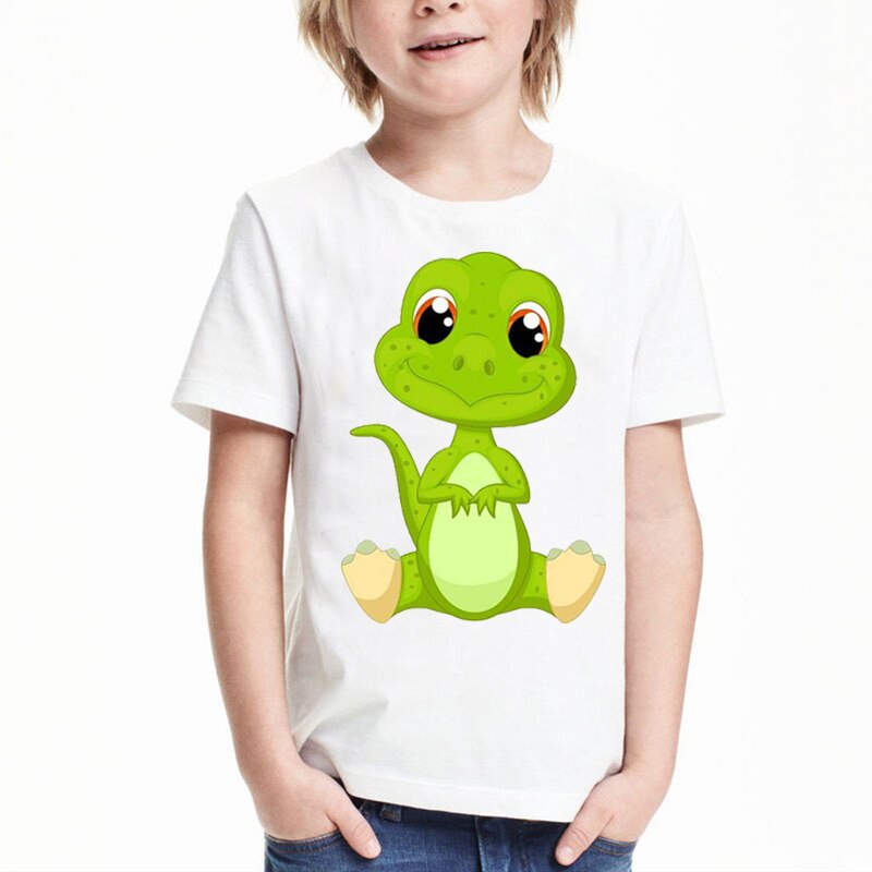 Ready Stock Dinosaur Boy T Shirt For Girls Tops Summer Print Graphic   Fd50eeac6bafa884a90ca7fe543fe7c4