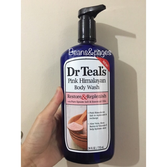 Dr. Teal's Pink Himalayan Body Wash, Restore and Replenish with Pure