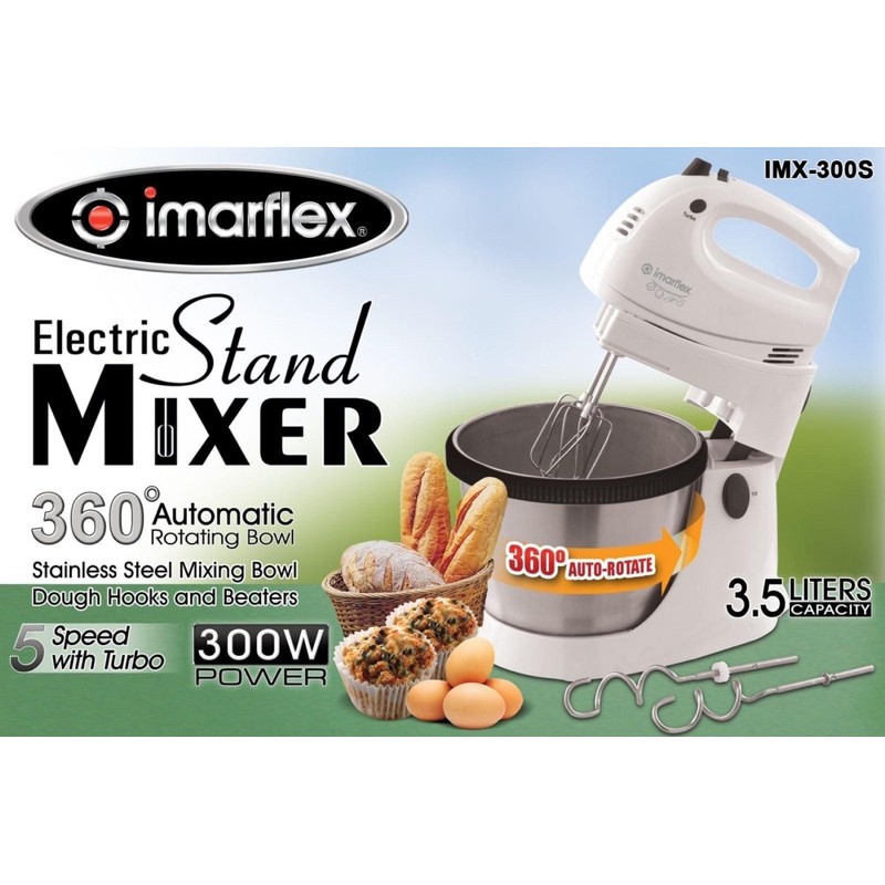 Imarflex Electric Stand Mixer IMX300S Shopee Philippines