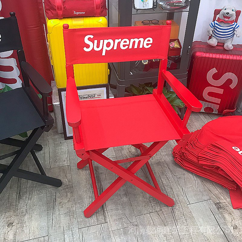 【再値下げ】supreme directors chair  RED Supreme Director's Chair シュプリーム ディレクターズチェア