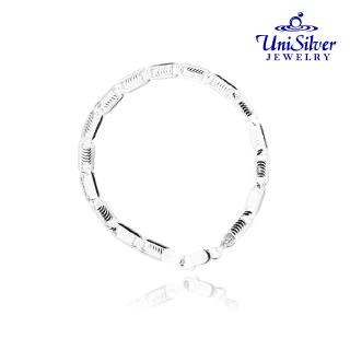 Unisilver bracelet for on sale men