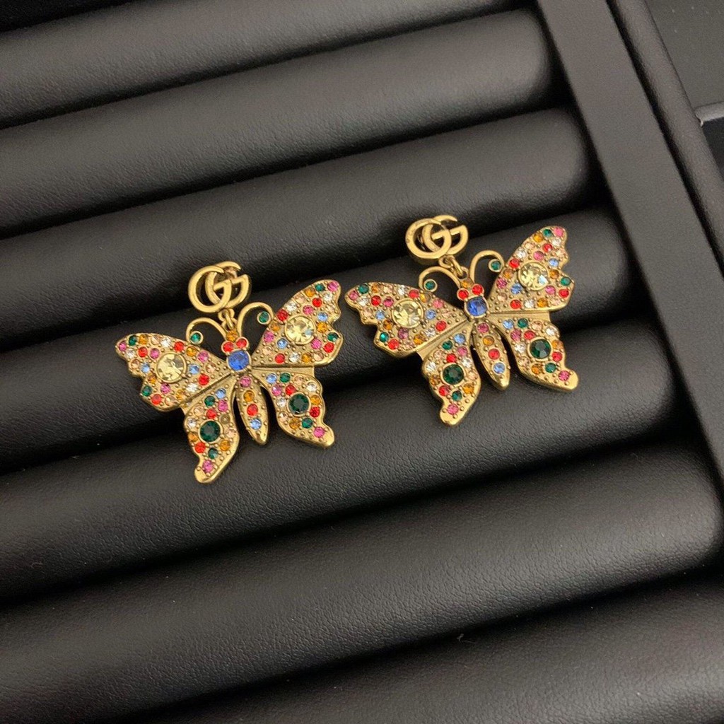 Butterfly hot sale gucci earrings