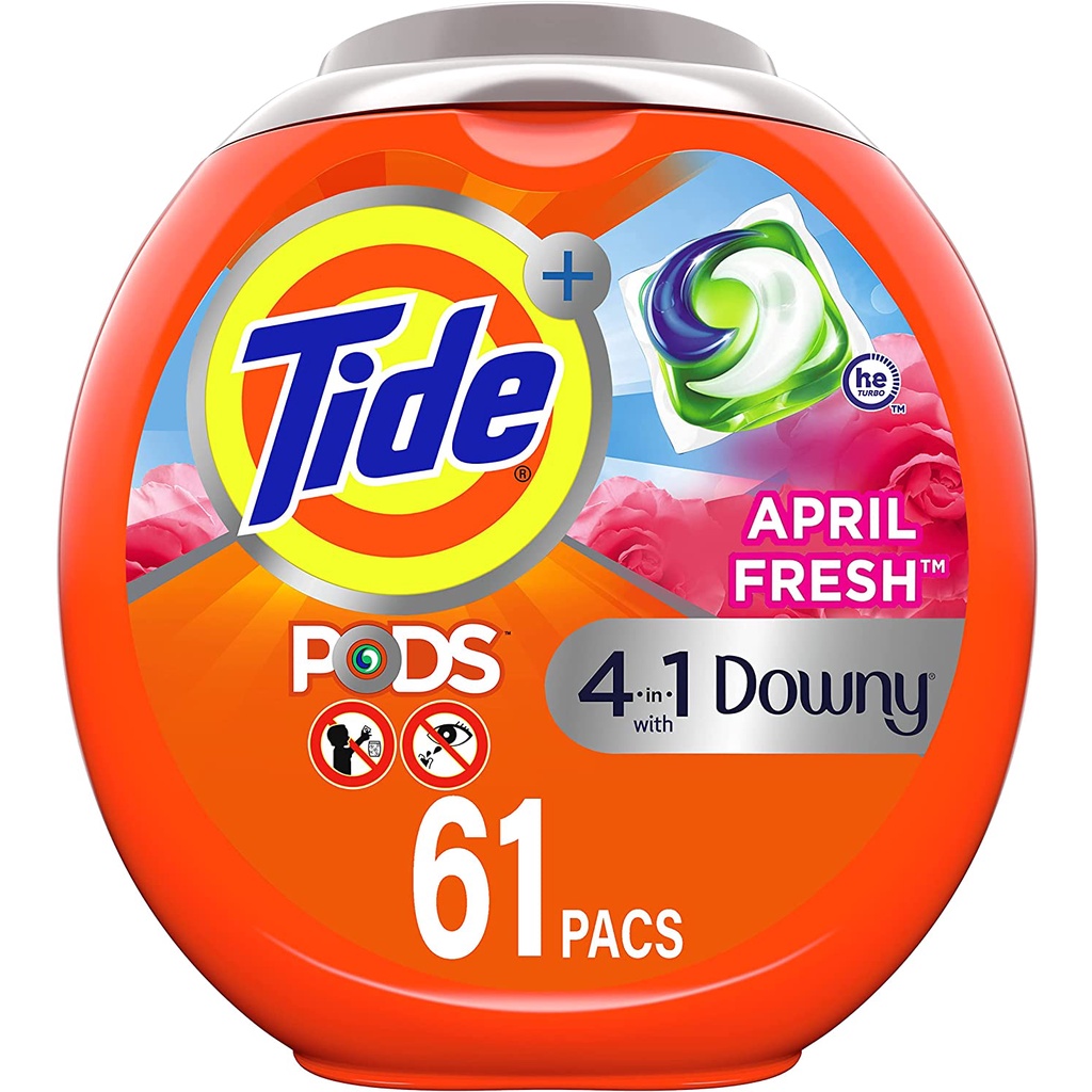 Tide Pods High Efficiency Laundry Pods *Laundry Detergent Soap PODS High Efficiency* Shopee