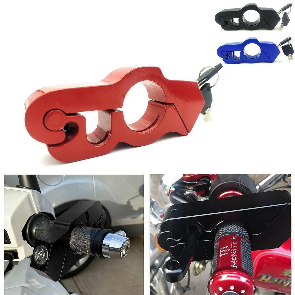 Motorcycle CNC handle lock horn lock modified handle lock antitheft