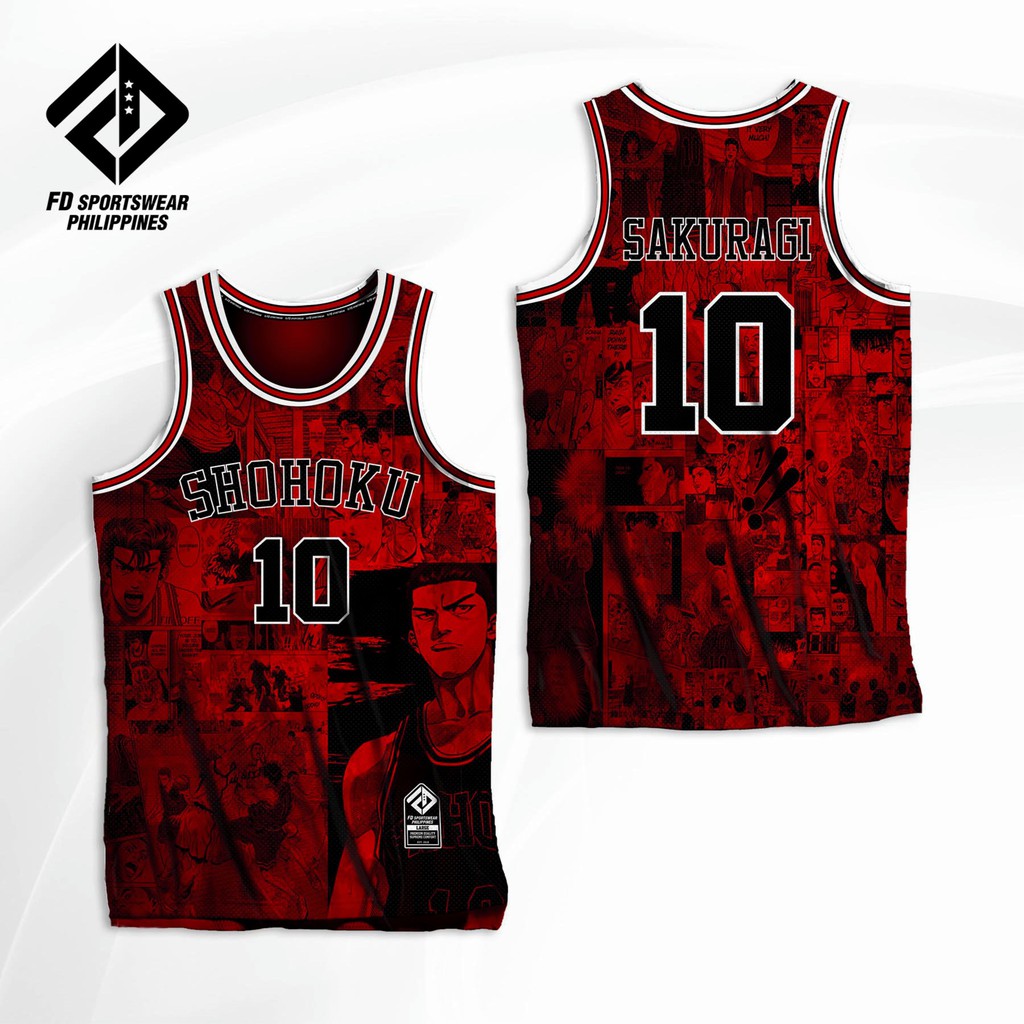 🔥NEW DROP! Sakuragi Shohoku jersey Clean AF! #UpyourJerseyGame  #JerseygameSTRONG