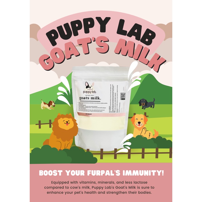 Goat milk 2024 good for puppies