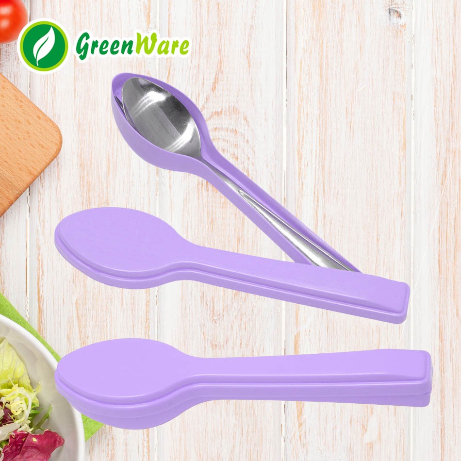 Premier Spoon and Fork with Case - Lavander – Kidsme Philippines