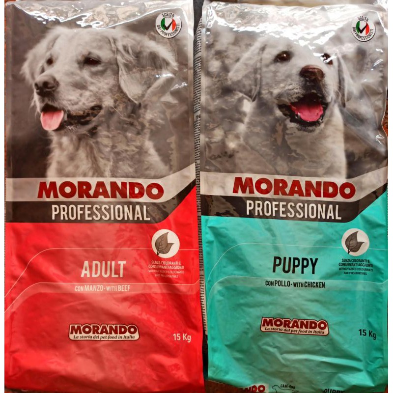 Morando Professional Dry Dog Food for Puppy and Adult 1kg Shopee