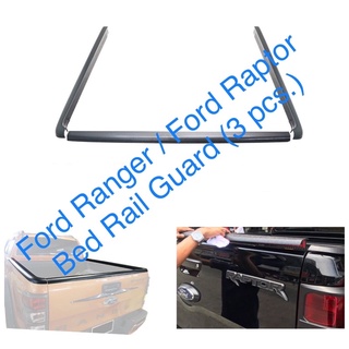 FORD RANGER / FORD RAPTOR BED RAIL GUARD (3 PCS.) (THAILAND) | Shopee ...