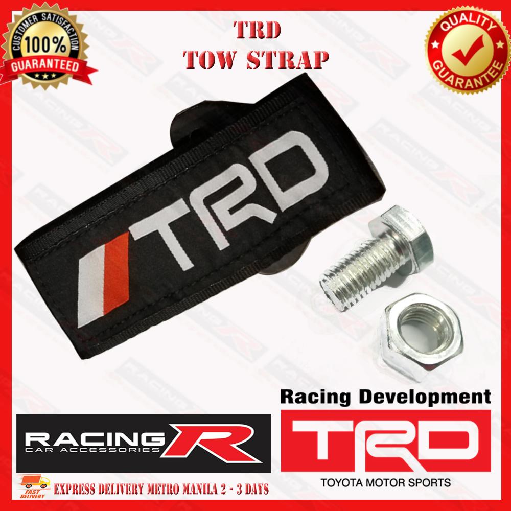 TRD Tow Strap (Black) ( Car Accessories ) Shopee Philippines