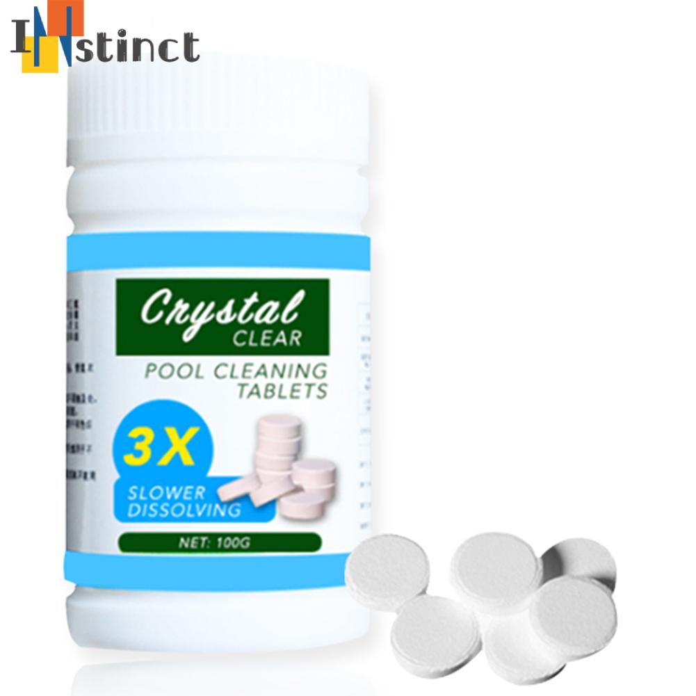 1Bottle Swimming Pool Cleaning Multi Use Effervescent Tablets Chlorine